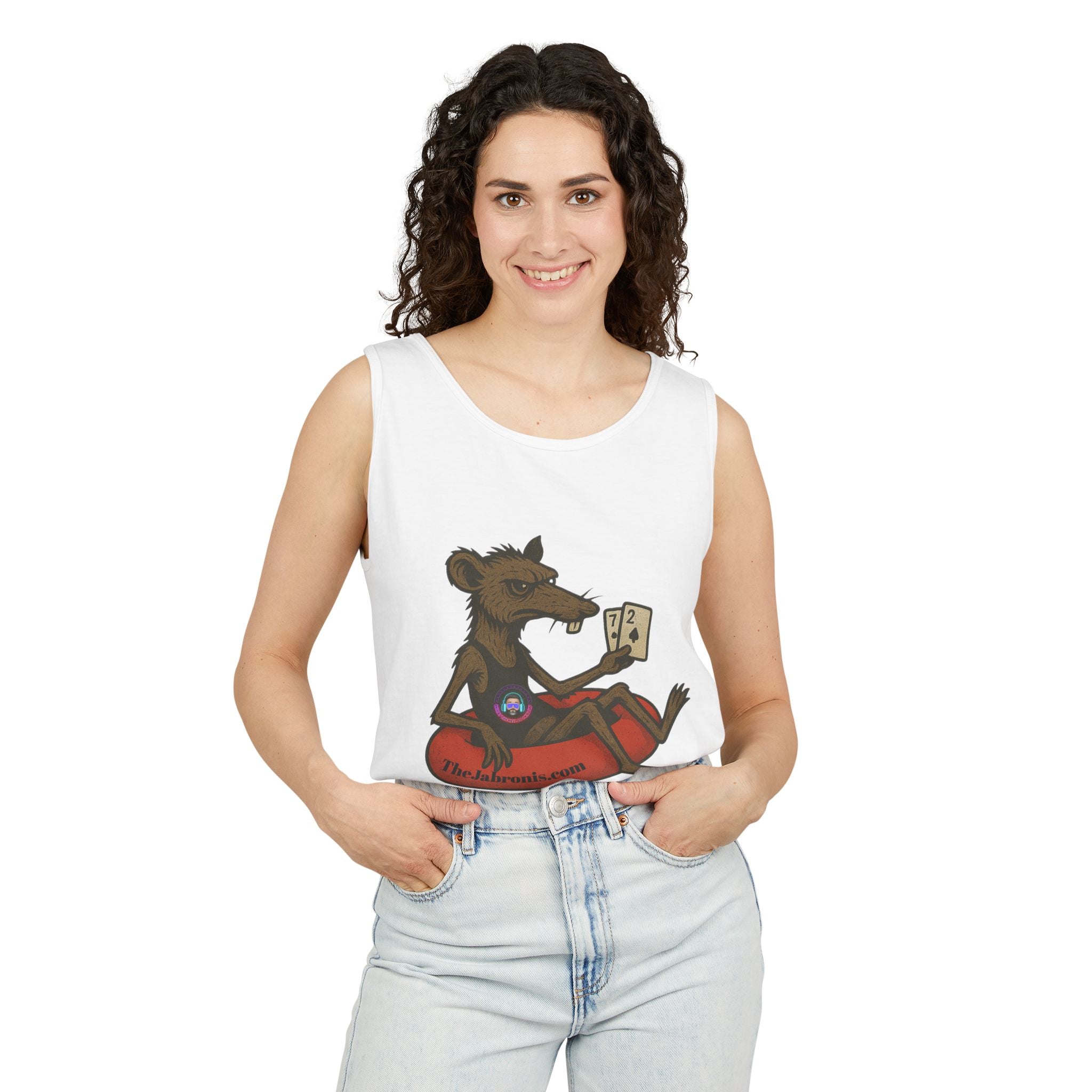 River Rat Unisex Tank Top, Summer Vibes Shirt, Outdoor Adventure Apparel, Gift for River Lovers, Fun Float Trip Tee