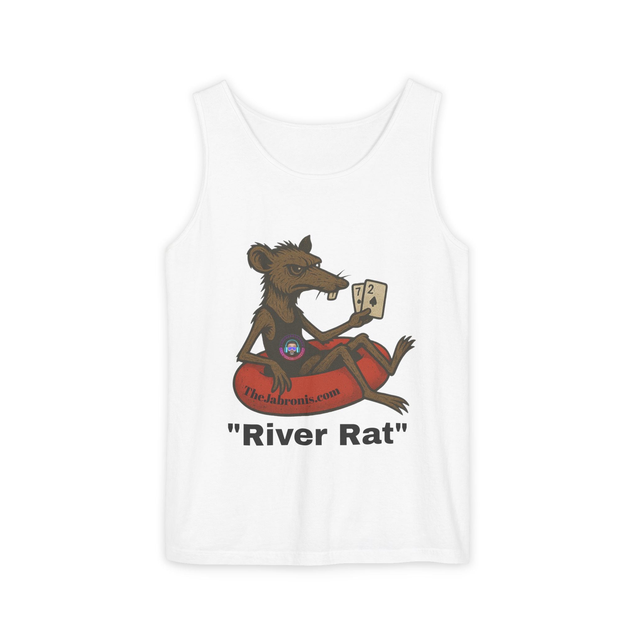 River Rat Unisex Tank Top, Summer Vibes Shirt, Outdoor Adventure Apparel, Gift for River Lovers, Fun Float Trip Tee