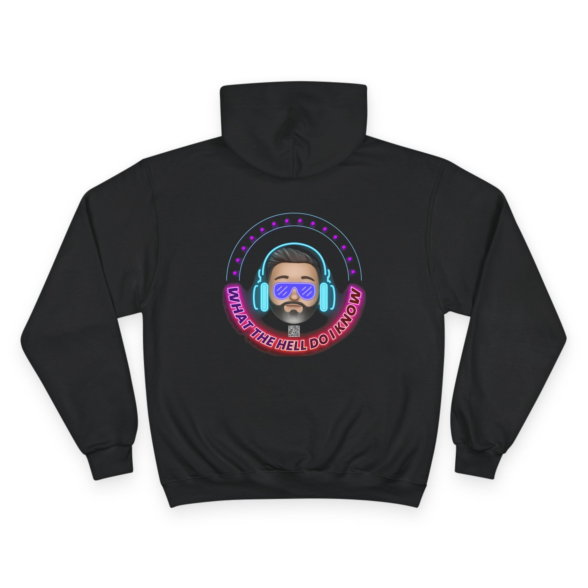 Champion Hoodie with Fun Design - Perfect Gift for Music Lovers, Unisex, Cozy Wear, Festival Ready, Streetwear Style